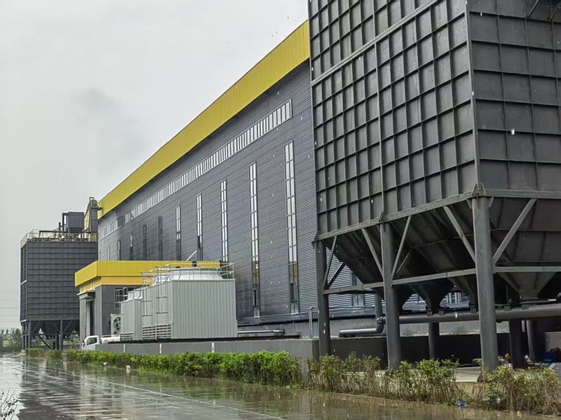 山西恒科冷渣机现场